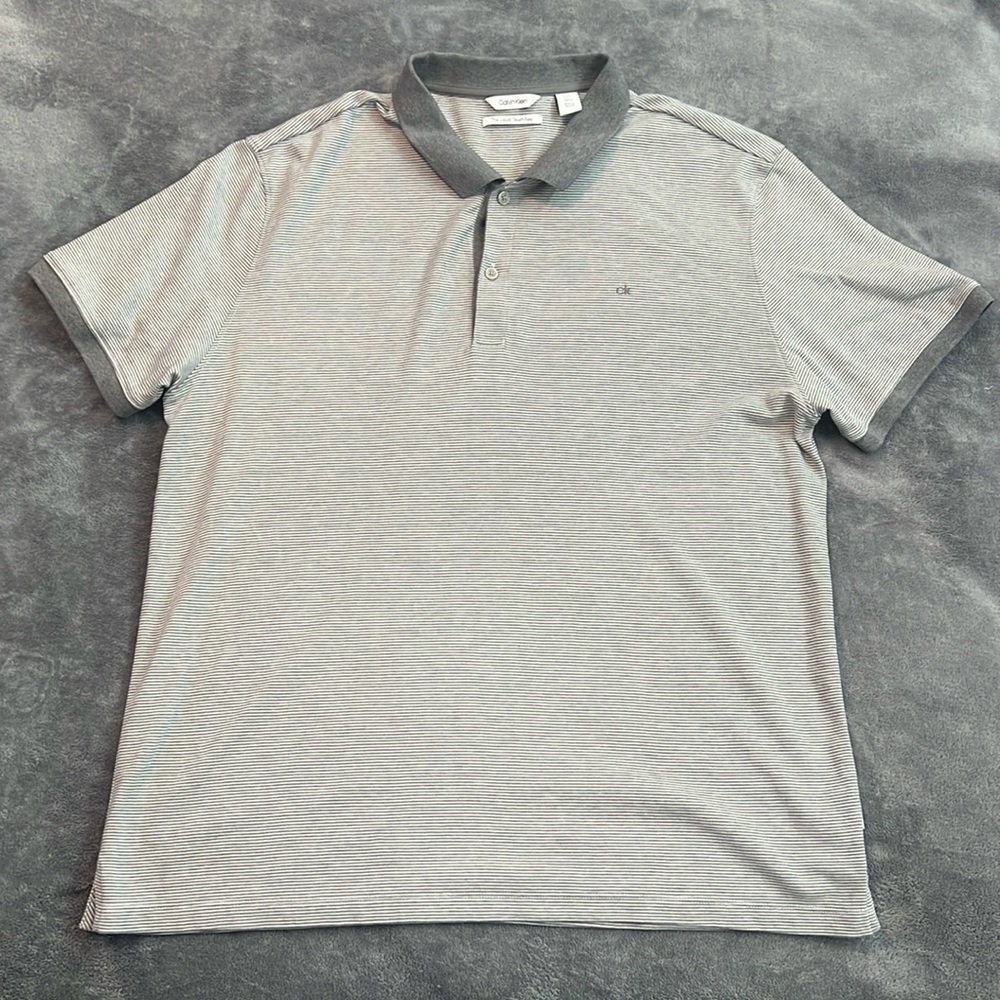 Calvin Klein Men's Polo Shirt Size XL